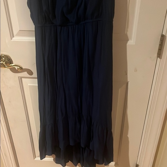 LUXOLOGY Elegant Navy Blue Women's Dress size Medium - Picture 3 of 8
